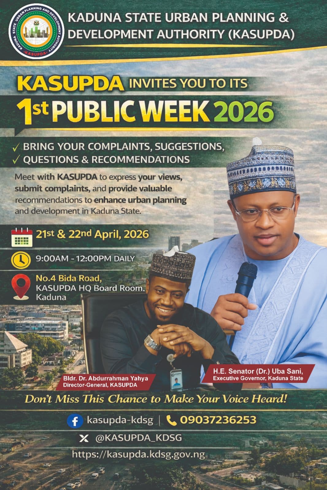 1st Public Week 2026